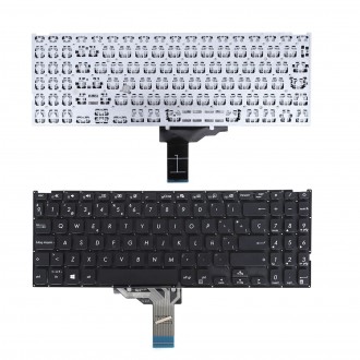 Tastatura Asus VivoBook X509 X509FA X509FB, Negru, Fara Rama, US