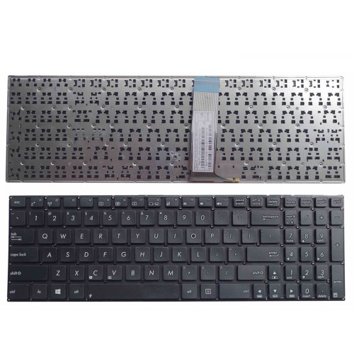 Πληκτρολόγιο Asus X502, Μαύρο, US ( +BG Print)
