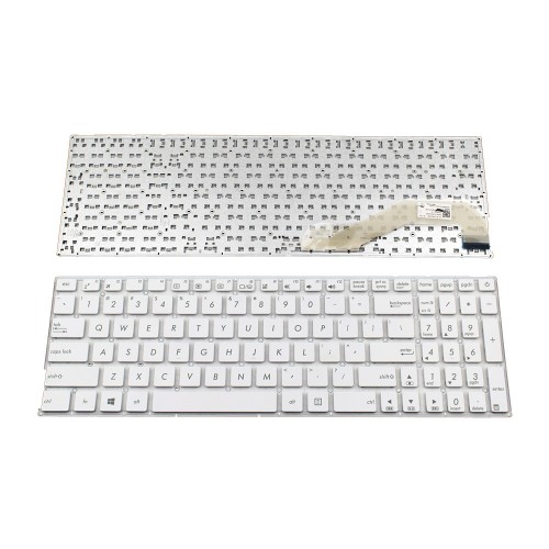 Πληκτρολόγιο Asus A540 F540 K540 R540 X540, άσπροa, US
