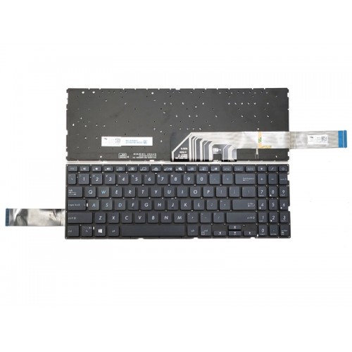 Tastatura Asus X571 X571U X571G X571GT X571F F571GT, Neagra, Fara Rama, Cu iluminare, US