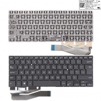Tastatura Asus VivoBook Flip TP410 TP410U TP410UA TP410UF TP410UR TP401 TP401CA TP461, Neagra, Fara Rama, UK