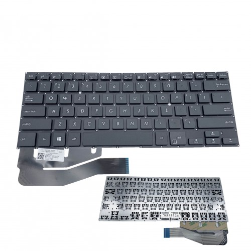 Πληκτρολόγιο Asus VivoBook Flip TP410 TP410U TP410UA TP410UF TP410UR TP401 TP401CA TP461, Μαύρο, US
