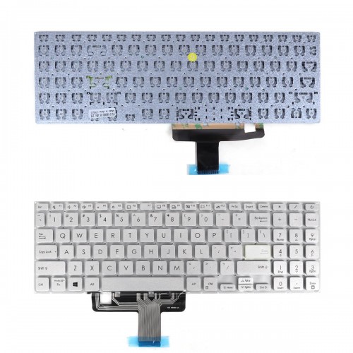 Πληκτρολόγιο Asus X521FA X521FL X521EA X521EQ X521UA, Ασήμι, US