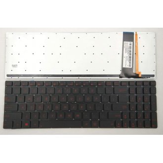 Πληκτρολόγιο Asus N56 N56V U500VZ N76 R500V R505 S550C A56, Μαύρο με Backlit, US