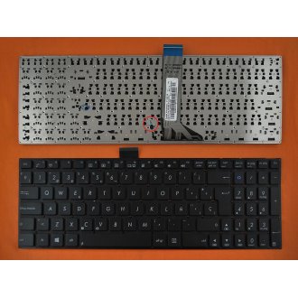 Tastatura Asus X502, Neagra, Fara Rama, UK (+BG Print)