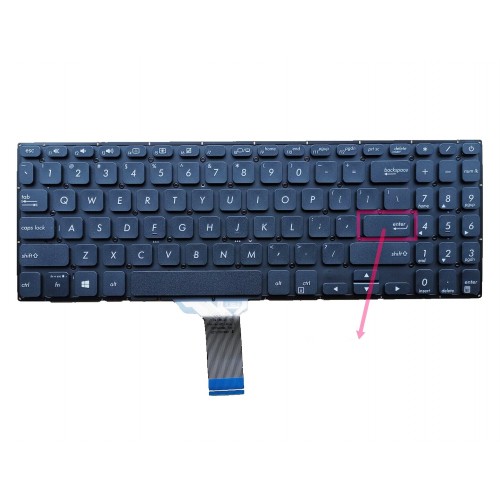 Tastatura Asus X530U X530UA X530UF X530UN X530F X530FA X530FN, Neagra, Fara Rama, US
