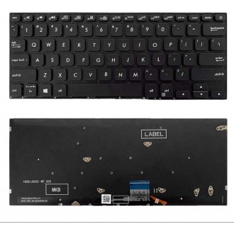 Πληκτρολόγιο Asus VivoBook S14 X430 K430 A430 X430U, Μαύρος, US/UK, Backlit