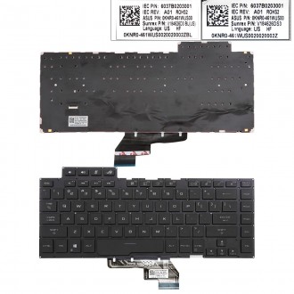 Πληκτρολόγιο Asus ROG ZEPHYRUS GU502 GU502G GU502GU GU502GV, Μαύρο με Backlit, US