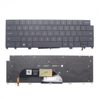 Πληκτρολόγιο Dell XPS 13 Plus 9320, Μαύρος με Backlit