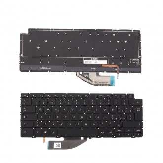 Πληκτρολόγιο Dell XPS 13 7390 9310 P103G 2-in-1, Μαύρος με Backlit, UK / IT