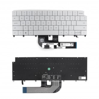 Πληκτρολόγιο Dell XPS 14 9440 16 9640, Λευκό με Backlit