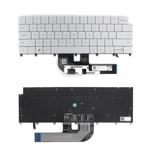 Πληκτρολόγιο Dell XPS 14 9440 16 9640, Λευκό με Backlit