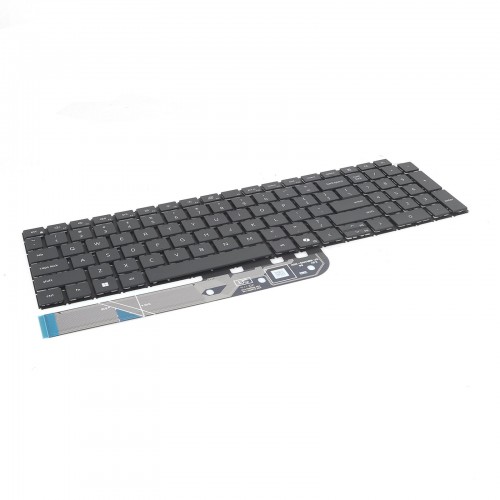 Клавиатура за лаптоп Dell Vostro 16 5640 5645 Черна Без Рамка (Малък Ентър) с Подсветка