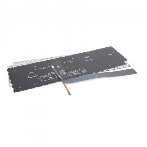 Клавиатура за лаптоп Dell Vostro 16 5640 5645 Черна Без Рамка (Малък Ентър) с Подсветка