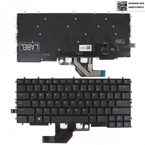 Πληκτρολόγιο Dell Inspiron G7 7500, Μαύρο,RGB Backlit, US