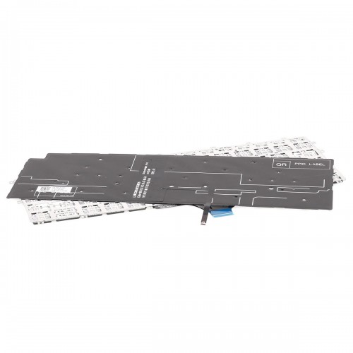 Πληκτρολόγιο Dell Latitude 9510 9520 2-in-1, Μαύρο, χωρίς πλαίσιο, Backlit, US/UK