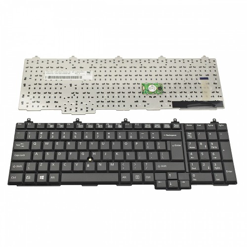 Tastatura Fujitsu LifeBook E752 Celsius H920, Neagra, Dual Pointing, US/UK
