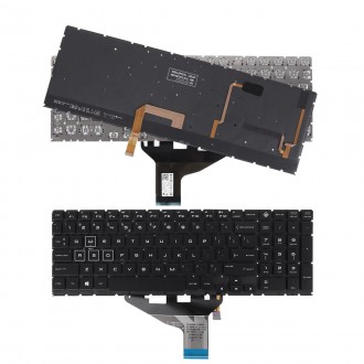 Πληκτρολόγιο HP Omen 15-DC 15-DH, Μαύρο με RGB Backlit, US