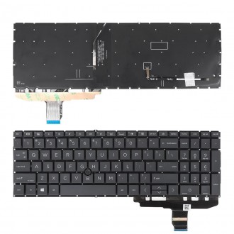 Πληκτρολόγιο HP EliteBook 850 G7, Μαύρο,με Pointing Stick με Backlit, US