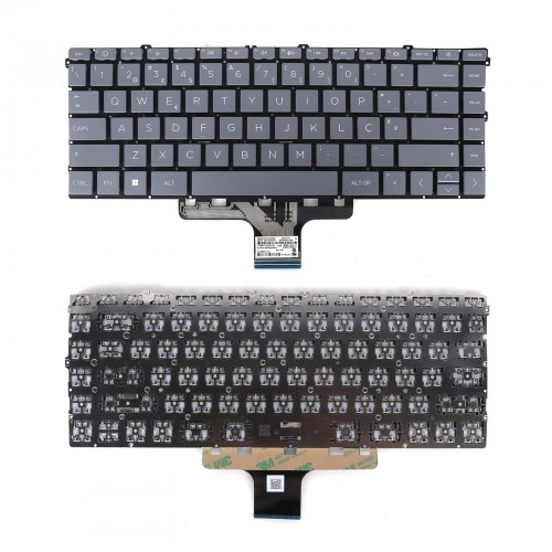 Πληκτρολόγιο HP Envy X360 15-EW 15T-EW 15-EY 15Z-EY TPN-C157 - Γκρί, US