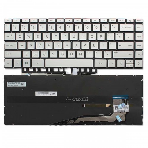 Πληκτρολόγιο HP Pavilion Aero 13-BE TPN-W152, Χρυσαφένιος με Backlit, US/UK