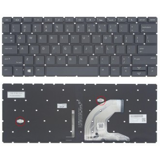 Πληκτρολόγιο HP ProBook 430 G6 430 G7, Μαύρο, με Backlit US