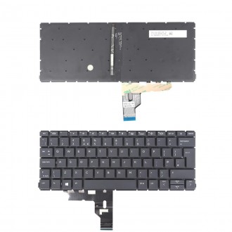 Πληκτρολόγιο HP ProBook X360 430 G7 430 G8 Series, Μαύρο με Backlit, UK