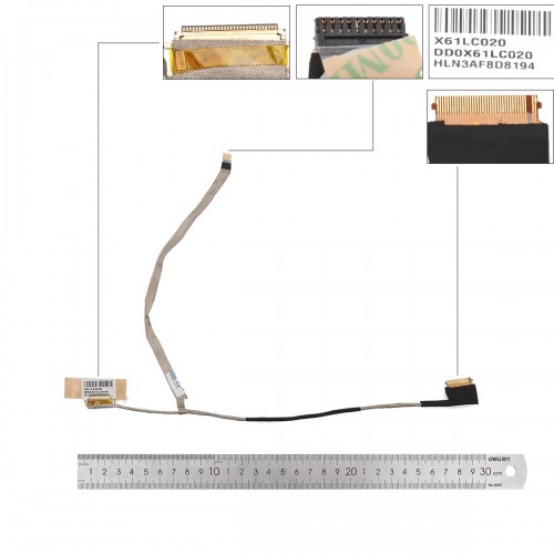 Καλωδιοταινίες για HP 430 G3 435 G3 - Για μοντέλα χωρίς οθόνη αφής