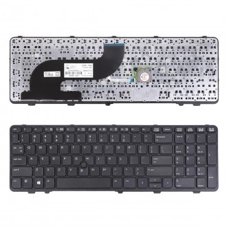 Πληκτρολόγιο HP ProBook 650 G1 655 G1, Μαύρο,με Pointing Stick με Backlit, UK