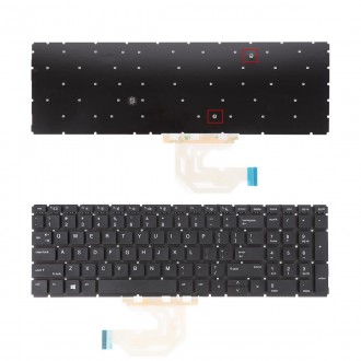 Πληκτρολόγιο HP ProBook 450 G6 455 G6 450R G6 450 G7, Μαύρο, US