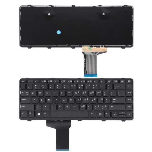 Πληκτρολόγιο HP ProBook 430 G1, Μαύρο, US/UK