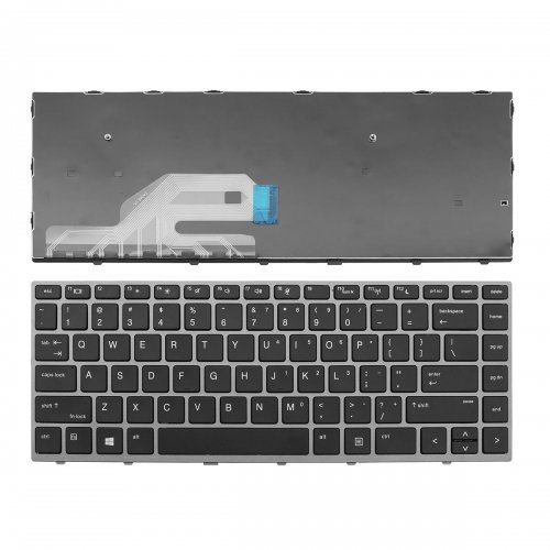 Πληκτρολόγιο HP ProBook 430 G5 440 G5 445 G5, Γκρί, US/UK