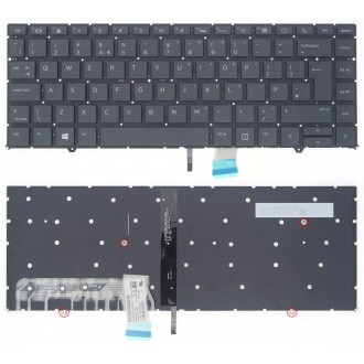 Πληκτρολόγιο HP EliteBook 1050 G1 ZBook Studio G5  - Μαύρο με Backlit, UK