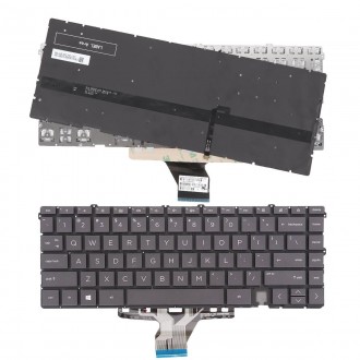 Πληκτρολόγιο HP Envy X360 13-AY, Μαύρος με Backlit, US