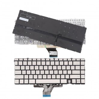 Πληκτρολόγιο HP Envy X360 13-AY, Χρυσαφένιος με Backlit, US