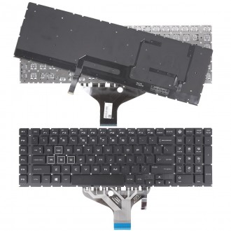 Πληκτρολόγιο HP Omen 17-CB 17T-CB - Μαύρο με Backlit RGB, US