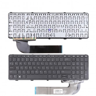 Πληκτρολόγιο HP ProBook 450 G0 450 G1 455 G1, Μαύρο, US/UK ( +BG Print)