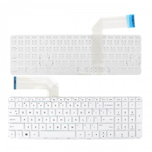 Πληκτρολόγιο HP Envy 15-K000 Pavilion 15-P000, άσπροa, US