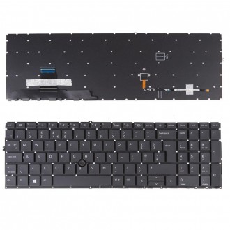 Πληκτρολόγιο HP EliteBook 850 G7, Μαύρο,με Pointing Stick, UK