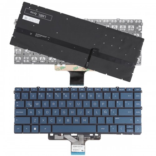 Πληκτρολόγιο HP Pavilion X360 14-DV 14-DW, Μπλε, Με Backlit, US