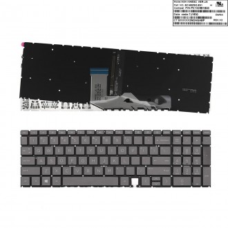 Πληκτρολόγιο HP Envy 17-CG 17-CGXXX 15 - ED 15-EDXXX, Μαύρο με Backlit, US