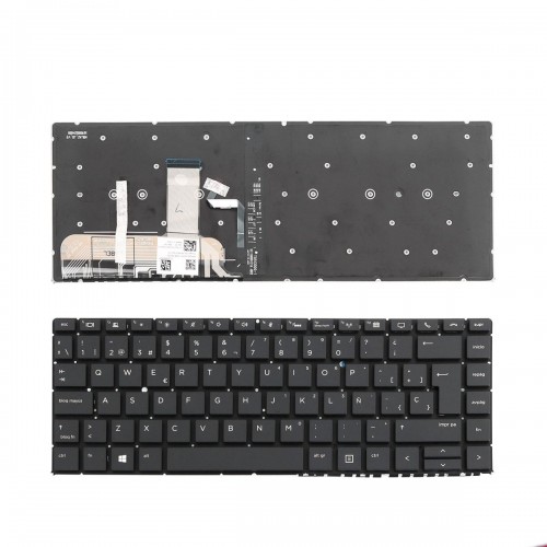 Πληκτρολόγιο HP EliteBook 1040 G4 G5 G6, Μαύρο με Backlit, UK