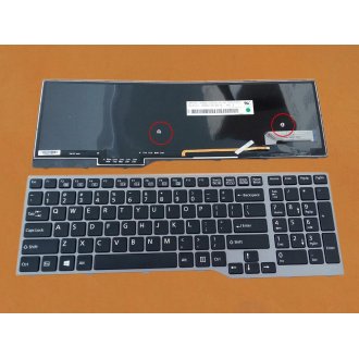 Πληκτρολόγιο HP Envy M6-N168CA M6-N010DX M6-N012DX, Μαύρο Ασήμι με Backlit, US/UK