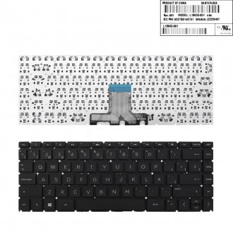 Tastatura HP 14-CD0000 14-CE0000 14-CF0000 14-CK0000 14-CM0000, Neagra, Fara Rama, US (+BG Print)