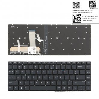 Πληκτρολόγιο HP EliteBook 1040 G4 G5 G6, Μαύρο με Backlit, US