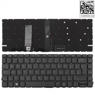 Πληκτρολόγιο HP ProBook 440 G8 445 G8, Μαύρο με Backlit, UK