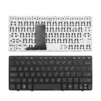 Tastatura HP 2560P , Neagra, Cu Rama Neagra, US/UK (+BG Print)