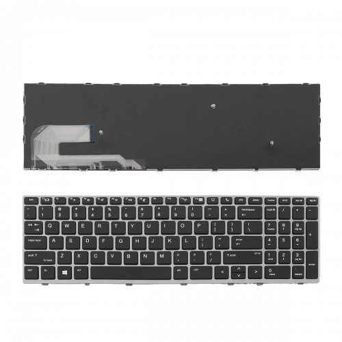 Tastatura HP EliteBook 755 G5 850 G5 ZBook 15u G5, Neagra, Cu Rama Arginitie, US/UK
