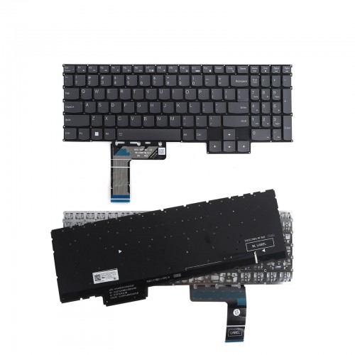 Tastatura Lenovo Lenovo LOQ 15ARP9 15AHP9 15IAX9 G5000, Fara Rama, Negru, Cu iluminare, US/UK