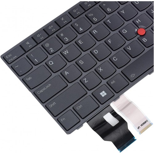 Tastatura Lenovo Thinkpad T14 Gen 3 Gen 4, Neagra, Cu iluminare, US/UK